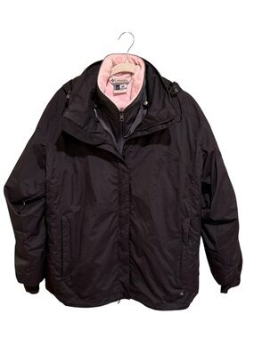 Columbia 3-in-1 System Ski Jacket w/ Removable Internal Fleece Jacket (used 2 x)